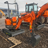 Excavator Mini Teleskopik LGZT W612U 1 Ton Baru dengan Mesin Yanmar Bersertifikasi CE Emisi Euro V Efisiensi Tinggi Bucket 0.03m3
