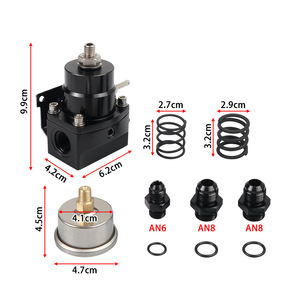 Régulateur de pression de carburant universel An8 en alliage d'aluminium pour le contrôle de la suralimentation des voitures - Product Image 1