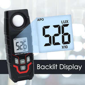 Luxmètre numérique portable haute précision 200 000/20 000 LUX à mesure automatique pour bureau Fa LUX-429 – Meilleures ventes - Product Image 1