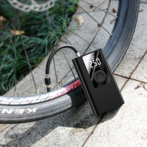 ปั๊มลมไร้สายแบบดิจิตอลขนาดเล็ก 12V สำหรับรถยนต์ จักรยาน สกู๊ตเตอร์ ชาร์จไฟได้ - Product Image 2