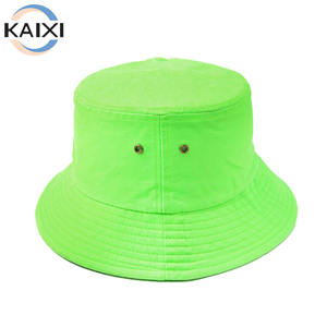 Cappelli da sole pieghevoli UPF50 + Neon arancione verde pescatori cappello da sole in cotone lavato giallo fluorescente cappello da campeggio a tesa larga - Product Image 4