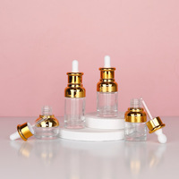 Flacon compte-gouttes cylindrique en verre ambré transparent de haute qualité 20ml 30ml 50ml avec bouchon à vis pour huiles essentielles, gravure personnalisée, diffuseur avec logo sur mesure