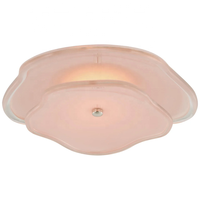 Fleur rose décorée personnalisé plafonniers moderne Led enfants lustre maison chambre salon suspensions