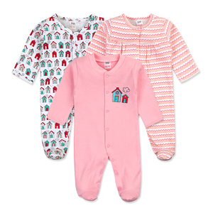 Ropa para bebes – ensemble de cadeau pour nouveau-né, grenouillère pour bébé, vente en gros, manches longues, design appliqué, mignon, dessin animé, barboteuse pour fille - Product Image 6