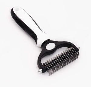 Peigne démêlant et anti-poils double face pour chats et chiens, outil <span class=keywords><strong>de</strong></span> toilettage pour animaux <span class=keywords><strong>de</strong></span> compagnie, brosse démêlante sous-panneaux, <span class=keywords><strong>best</strong></span>-<span class=keywords><strong>seller</strong></span> 2026 - Product Image 4