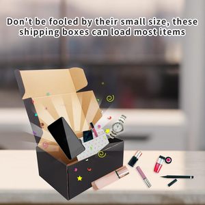 Caja de Papel Plegable para Envíos de Ropa con Impresión Personalizada, Caja de Cartón Rígido Corrugado para Alimentos, Embalaje de Cartón Kraft Marrón - Product Image 5
