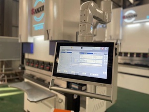 Venta Directa de Fábrica SANXIN, Máquina de Prensa Plegadora CNC para Doblado de Chapa Metálica con 30t/1600mm 63t/2500mm 100t/3200mm 160t/4000mm - Product Image 3