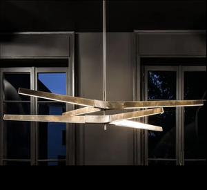 Lámpara colgante de Metal Led para restaurante moderno nórdico para comedor, sala de estar, lámparas de iluminación, Araña de Metal - Product Image 2