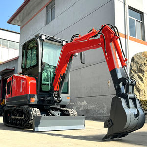 Mini-excavatrice compacte de 3 tonnes avec moteur Kubota, vente en gros d'usine, idéale pour les petits travaux - Product Image 2