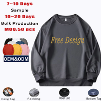 Hoodie Sweatshirt Unisex 100% Poliester Fleece Print Berkualitas Tinggi Warna Solid Kasual ODM Pasokan Musim Gugur untuk Pria