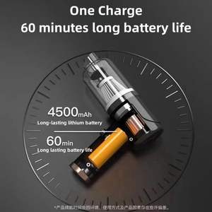 Aspirateur portable 3-en-1 MINI pour voiture, rechargeable par USB, 40 000 tr/min, 3000 Pa, avec aspiration et souffleur, pour garage et maison - Product Image 2