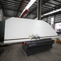 Machine de pliage de profilés en aluminium/UPVC/PVC semi-automatique contrôlée par PLC avec moteur à roulement pour la fabrication de verre isolant automatique