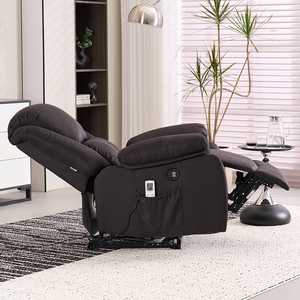 Chaise simple électrique réglable de sofa de relaxation de puissance de loisirs avec la télécommande et l'USB - Product Image 6