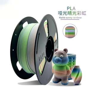 <b>PLA</b> Matte 3D Printer <b>Filament</b> 1.75mm 200C Printing Temperature Biodegradable Low Warp High Precision Bubble Free - Product Image 4