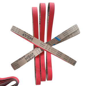 2 bandes abrasives en céramique haute performance de 72 pouces 40 60 80 120 grains VSM XK850X bande de sable abrasif pour affûter la ponceuse - Product Image 5