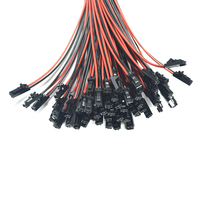 Kabel Harness Konektor Molex UL1007 AWG22 2 Pin, Perakitan Kabel Kustom untuk Otomotif