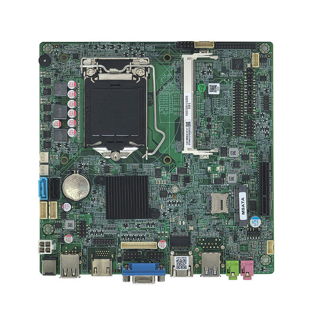 2026 Inter Smart H81 Chipset QM8000 Desktop Motherboard with Haswell LGA1150 Series Independent CPU 4K PCIE 4X