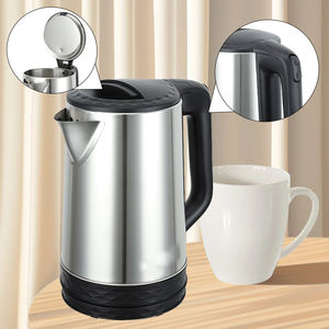 Hervidor de agua eléctrico, electrodomésticos de cocina, máquina para hacer té, vidrio, 1,8 l, té, café, <span class=keywords><strong>termo</strong></span> inalámbrico multicolor, <span class=keywords><strong>jarra</strong></span> de 2,5 L - Product Image 2