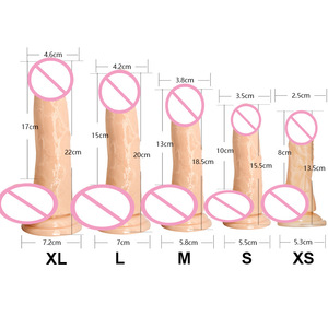 Dildo de Cristal de TPE Transparente de Alta Calidad, Utensilios Femeninos, Artículos Sexuales para Adultos, Pene Artificial con Ventosa, Alta Simulación - Product Image 4
