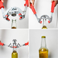 Capsuleuse manuelle en métal durable pour bouteilles de bière, scelleuse de capsules couronne 26 mm, outil de capsulage portable pour brassage maison
