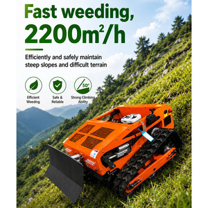 Robot tondeuse sans fil de haute qualité, autopropulsé, zéro-turn, avec fonction de déneigement et <span class=keywords><strong>pelle</strong></span>, télécommandé, pour usage industriel et bricolage - Product Image 3