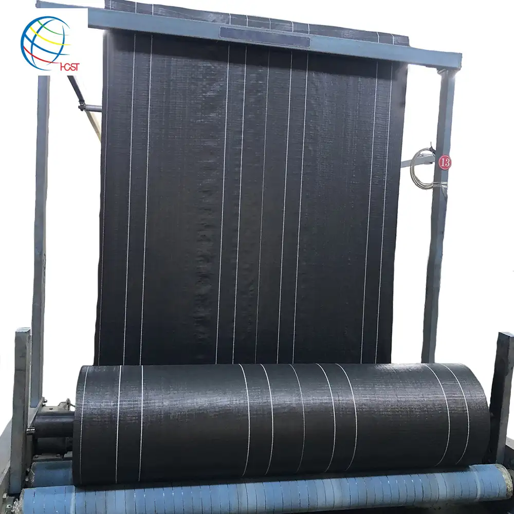 hot sale Peru black color polypropylene cloth pp woven fabric roll for farm shed chicken