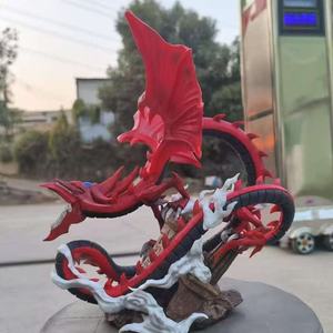 Estatuilla de dragón Slifer the Sky Yu-Gi-Oh modelo coleccionable ornamento Duelista ciudad diez generaciones tres dioses estatua regalo - Product Image 6