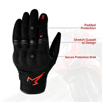 Gants de cyclisme respirants unisexes pour l'été, gants de protection en polyester pour la sécurité à moto, pour la course hors route, les VTT