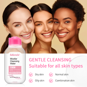 Eau <span class=keywords><strong>Micellaire</strong></span> Bio <span class=keywords><strong>en</strong></span> Gros Démaquillant Sans Huile Nettoyage Profond Visage Yeux Lèvres Hydratant Éclaircissant Marque Privée - Product Image 4