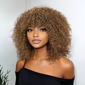 Fabriqué à la machine 100% brut indien sans colle pleine dentelle vierge perruque de cheveux humains noir femmes HD dentelle avant perruque droite vague profonde - Product Image 3