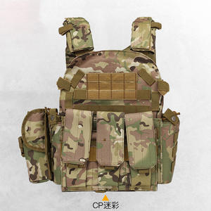 เสื้อกั๊กยุทธวิธีแบบปลดเร็วสำหรับการฝึกกลางแจ้ง ระบบโมลล์ ชัลเลโก แทคติโก เสื้อกั๊กนิรภัยส่วนบุคคล พร้อมช่องใส่แผ่นป้องกัน - Product Image 5