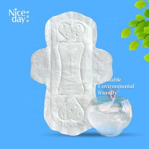 Hoge Kwaliteit Plastic-Vrije Spoelbare Maandverband Milieuvriendelijke Vrouwelijke Dagelijkse <span class=keywords><strong>Maxi</strong></span> Geen Logo Menstruatiepads - Product Image 2