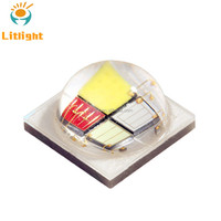 HPL Diode RGB + blanc RGBWW 4in1 4W 8W 10W 12W 3535 5050 RGBW SMD LED Puce avec Star PCB Heatsink Board pour Wash Par Stage Lights