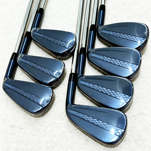 Juego de <span class=keywords><strong>Palos</strong></span> de <span class=keywords><strong>Golf</strong></span> de Acero Inoxidable P90 Azules 4/5/6/7/8/9/PW para Diestros con Varilla de Acero, Bajo MOQ, Venta al por Mayor - Product Image 5
