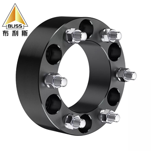 Adaptateur <span class=keywords><strong>de</strong></span> <span class=keywords><strong>roue</strong></span> en aluminium 6061 7075 pour tuning, entretoise <span class=keywords><strong>de</strong></span> <span class=keywords><strong>roue</strong></span> <span class=keywords><strong>de</strong></span> voiture forgée modifiée 6X5.3 6X5.5, entretoise en aluminium - Product Image 1