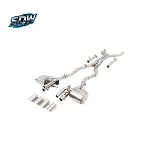Sistema de tubo de escape Catback de titanio con sonido deportivo para BMW M2 M3 M4 M340i M440i <span class=keywords><strong>M850i</strong></span> <span class=keywords><strong>M8</strong></span> sistema de rendimiento de acero inoxidable - Product Image 6
