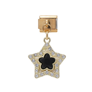 Fashion Charm <b>Bracelet</b> Gold Zinc Alloy <b>Crystal</b> Rhinestone Butterfly Star DIY Pendant Women's Gift Jewelry Accessory - Product Image 5