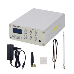 Émetteur radio FM stéréo BT HT Hot Seller FM-TX180 76 MHz-108 MHz avec écran OLED de 0,96 pouce et signal AM ondes courtes - Product Image 1