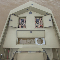 Kinocean Bateau Jon de Pêche en Aluminium à Console Centrale 14ft 16ft 18ft