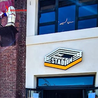 Letrero 3D Personalizado para Pared, Letreros LED para Negocios, Diseños de Letras en Relieve para Nombre de Tienda, Marca BRANDNEWSIGN