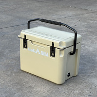 Glacière isotherme 25QT pour randonnée et trekking, coffre isotherme pour équipement de camping en extérieur, stockage de boissons et aliments, service de commande en gros