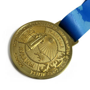 Promotional Factory Cheap Custom Honor 3D Gold Custom <strong>Medals</strong> Plated Sports Race Awards <strong>Medal</strong> - Product Image 3