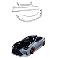 Kit carrosserie en fibre de carbone pour Lexus RC300/RC350 : jupes latérales, diffuseur avant, spoiler de coffre arrière, lèvre de pare-chocs avant - Amélioration personnalisée