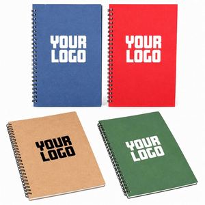 Cuaderno Espiral de Papel Personalizado A5 con Logotipo Personalizado, 60 Hojas Rayadas, Diario para Regalo de Oficina Ejecutiva, Cuaderno Espiral - Product Image 1
