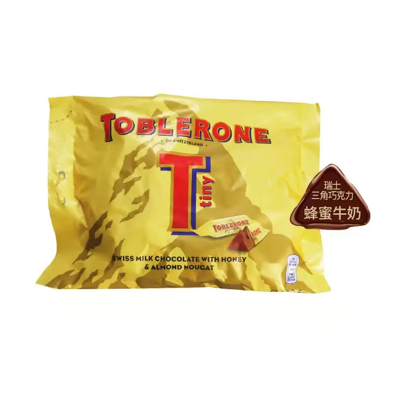 Швейцарская треугольная мини-шоколадная сумка Tobleron, импортная темная шоколадная закуска 200 г