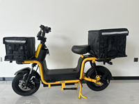 Vélo cargo électrique haute vitesse 60V 20AH 800W avec frein à disque sans balais, cyclomoteur de livraison pour adulte avec batterie au plomb-acide
