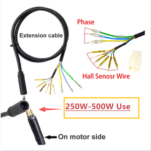 Moteur central de vélo électrique à engrenages pour pneus larges, avec dropout de 170mm et 190mm, compatible 36V, 48V, 52V, 500W, 750W, 1000W - Product Image 5