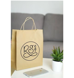 Sello de Tinta Personalizado para Bolsas de Papel, Cajas de Cartón y Materiales de Embalaje Kraft, Sello de Marca con Logotipo para Empaquetado Empresarial - Product Image 3