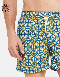 Shorts de bain pour hommes, maillots de bain à séchage rapide, shorts de <span class=keywords><strong>surf</strong></span> respirants avec cordon de serrage et poches pour la <span class=keywords><strong>plage</strong></span> - Product Image 3