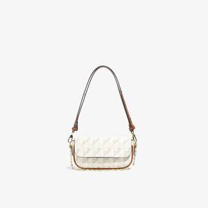 Women's Durable Portable PU Material Fashion Handbag with Chain Decoration Cross-Body Style & Anti-Theft Feature - Product Image 5